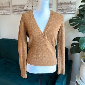 Madewell super Cozy Wrap Sweater